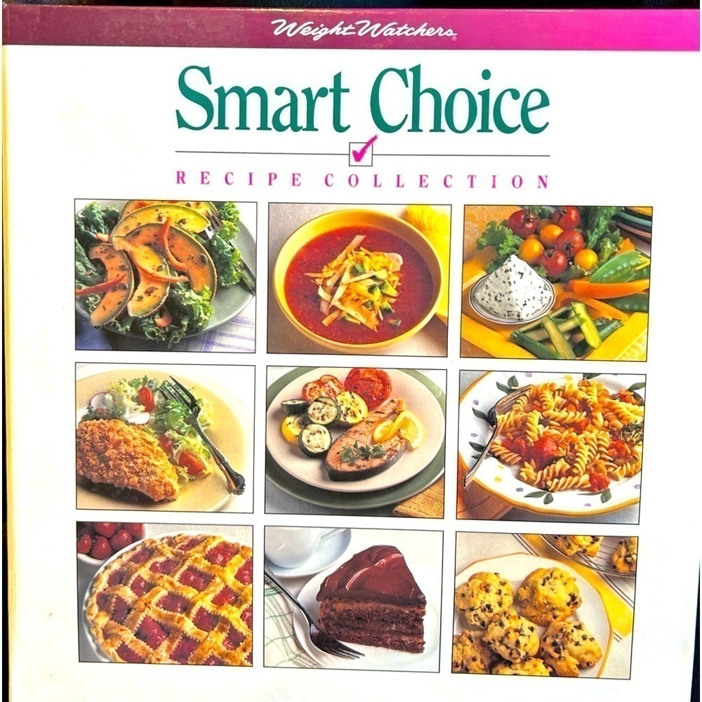 Weight Watchers hard cover binder cookbook excellent condition.